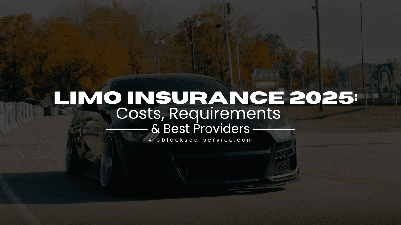 Limo Insurance 2025: By VIP blacks car services