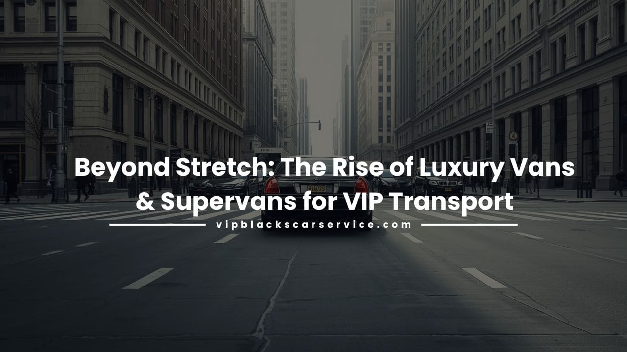 Luxury van rental