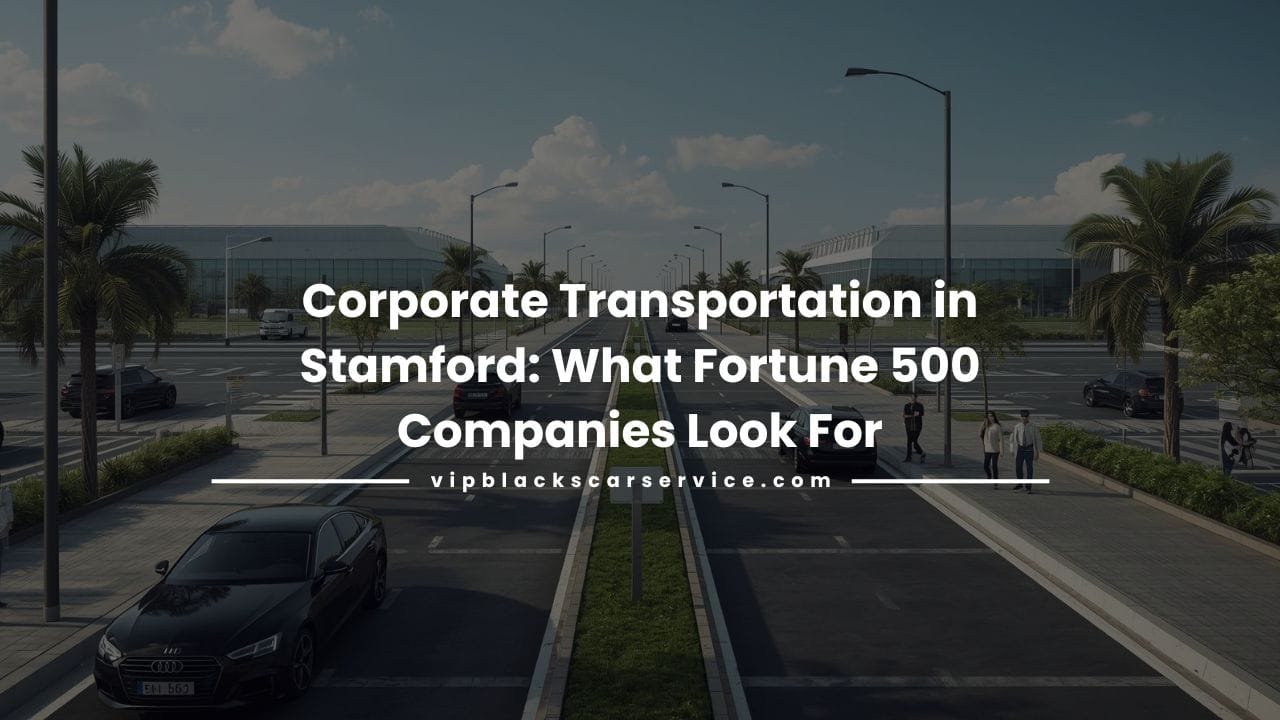 Corporate Transportation in Stamford What Fortune 500 Companies Look For