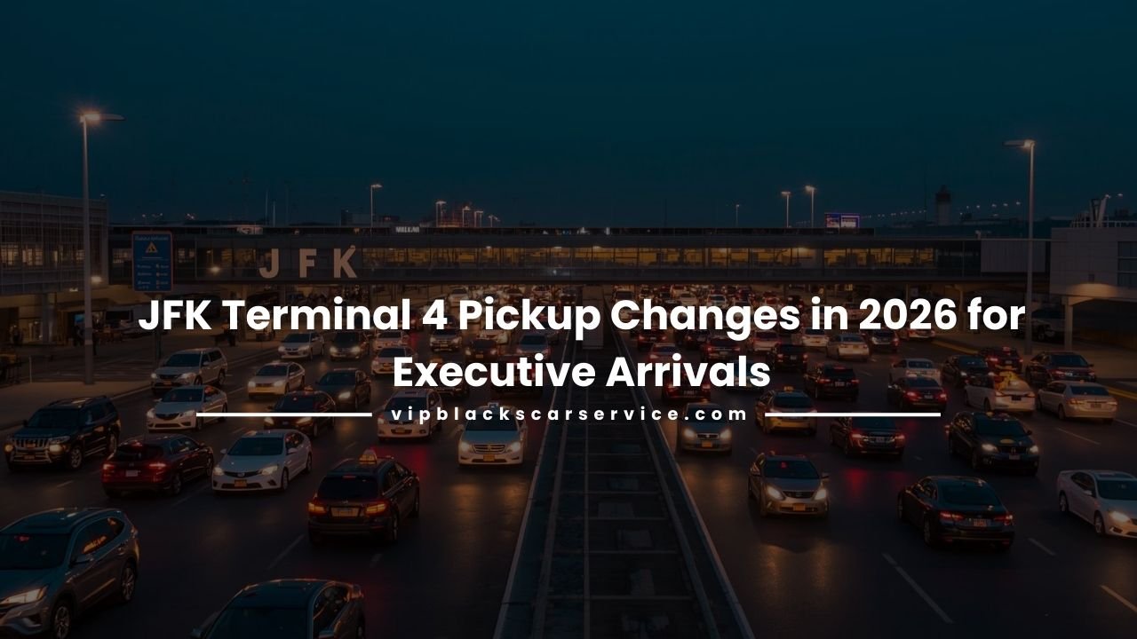 JFK Terminal 4 Pickup Changes in 2026 for Executive Arrivals