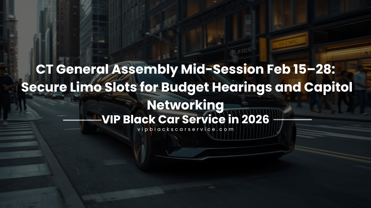 VIP Black’s Car Service - CT General Assembly