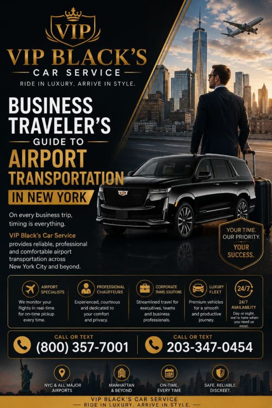 Business Traveler's Guide to Airport Transportation in New York