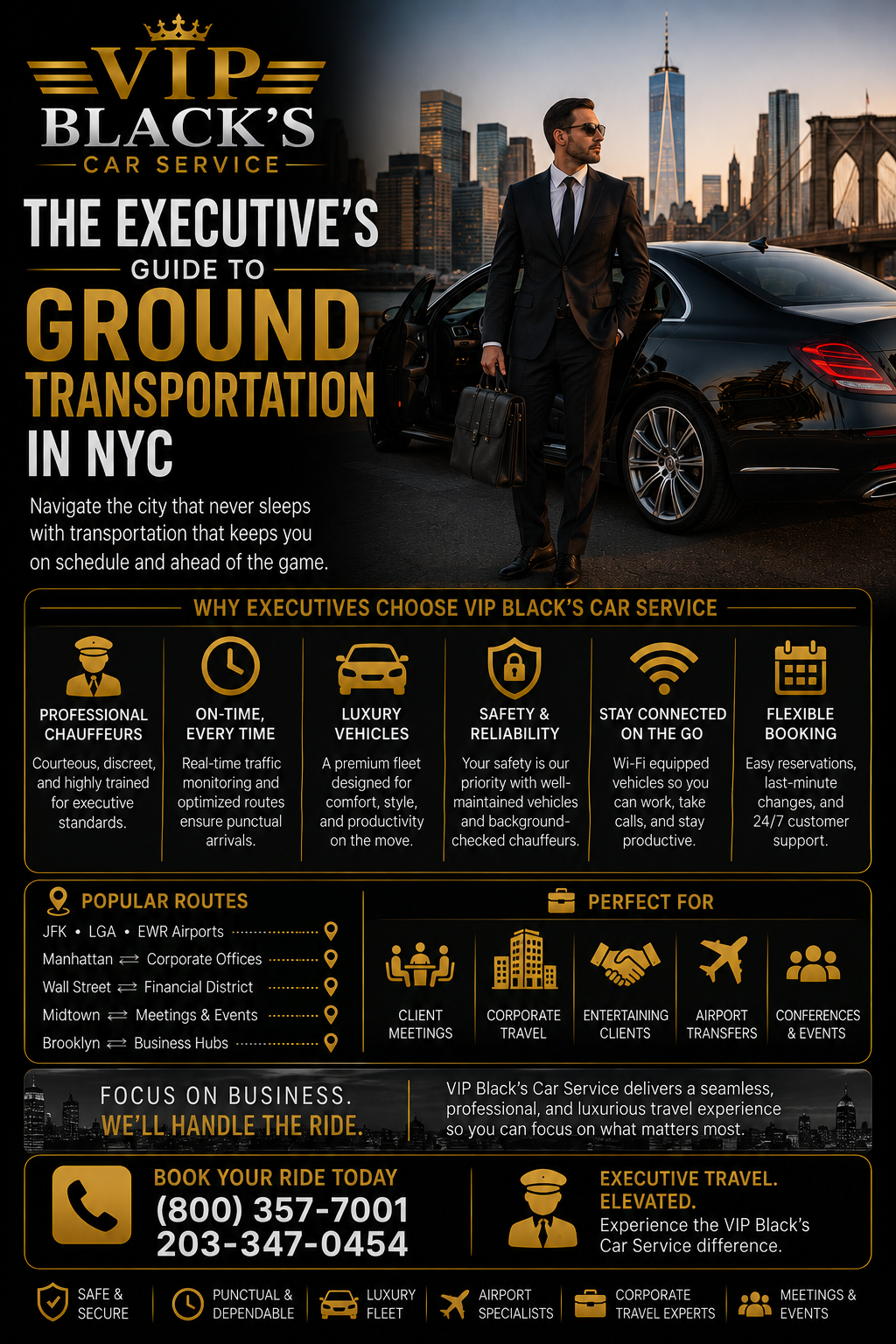 The Executive's Guide to Ground Transportation in NYC