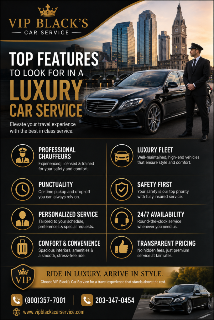 Top Features to Look for in a Luxury Car Service
