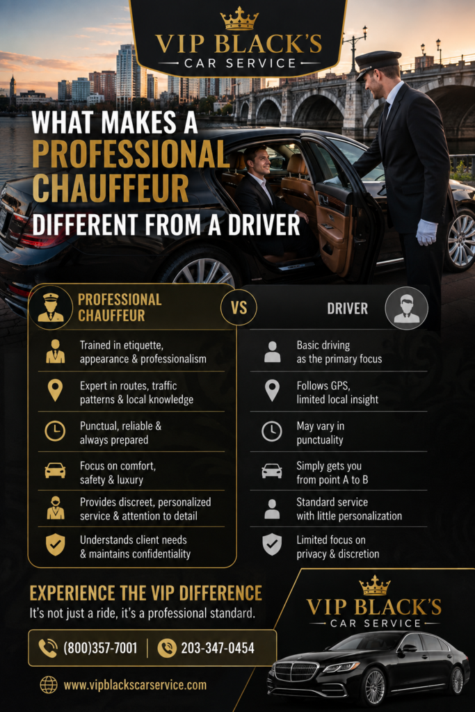 What Makes a Professional Chauffeur Different From a Driver