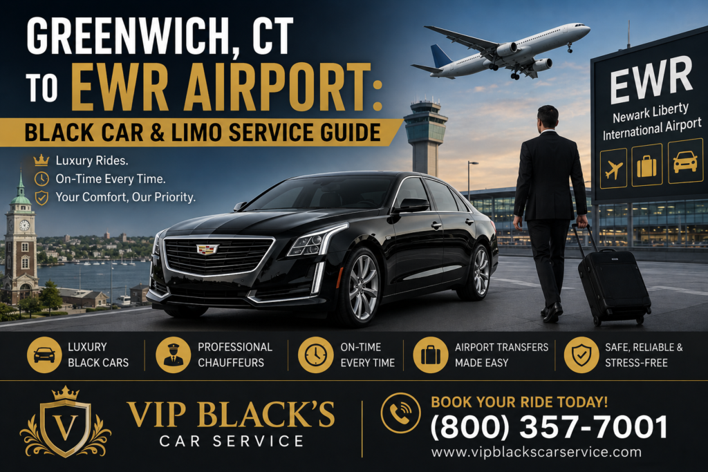 greenwich ct to ewr car service